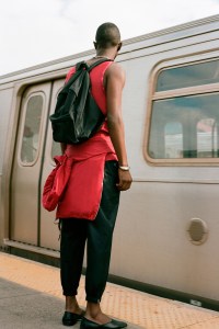 A look from Phillip Lim’s men’s wear collection.