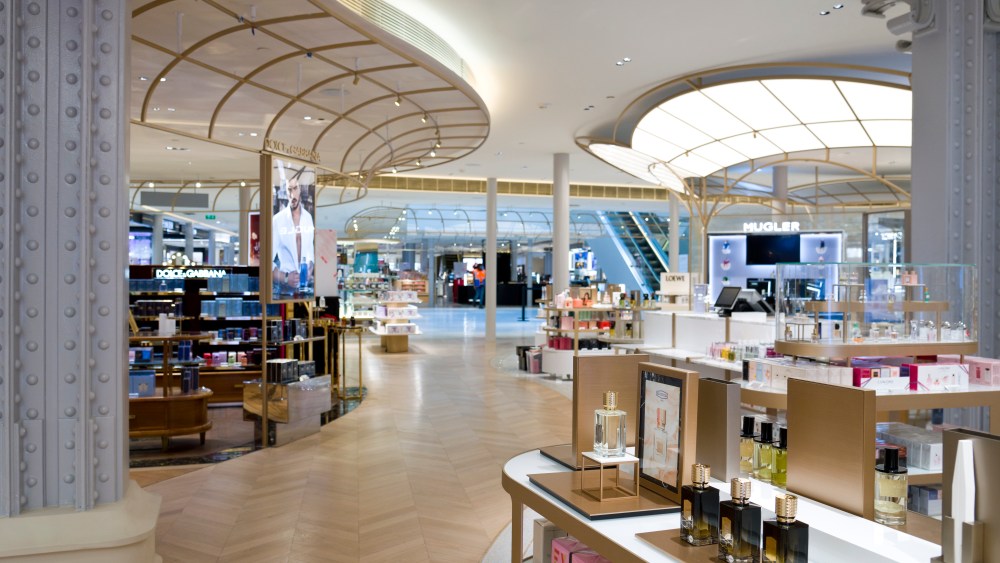 The Samaritaine's beauty floor.