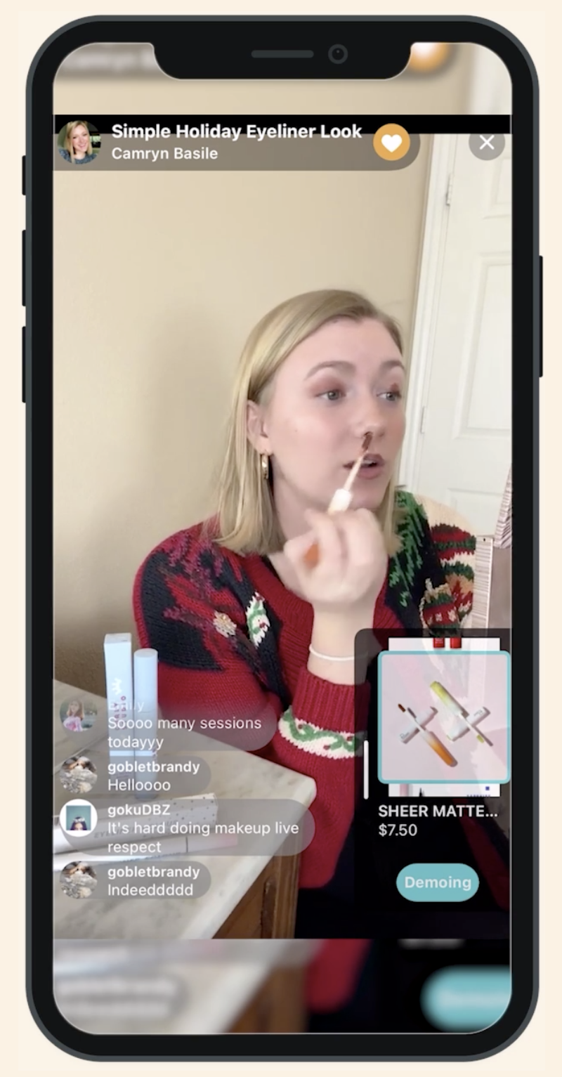 By combining the aspects from both online and offline shopping, Shop Lit Live enables consumers to can shop from the comfort and convenience of their homes, but still enjoy the social interactions and real-time information flow that used to be available only in-person.