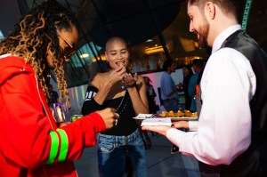 The scene at Diesel's "Summer in the City" party at TWA Hotel.