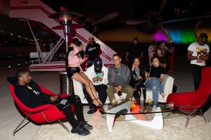 The scene at Diesel's "Summer in the City" party at TWA Hotel.
