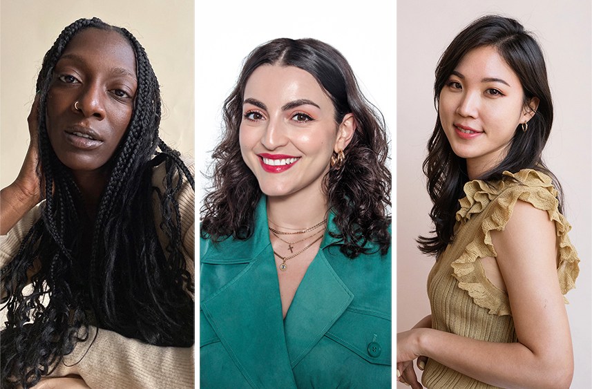 Abena Boamah - Acheampong, Charlotte Palermino, and Liah Yoo