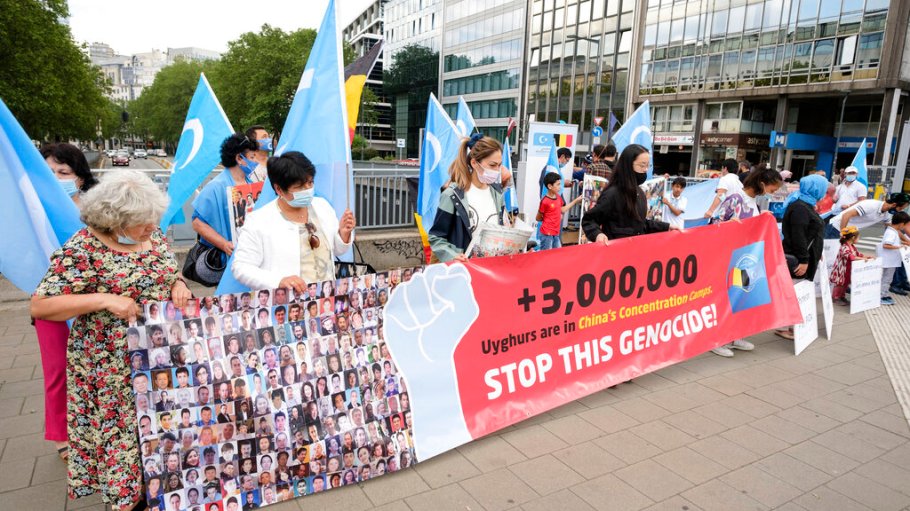 Demonstration Against The Uyghur Genocide - Brussels