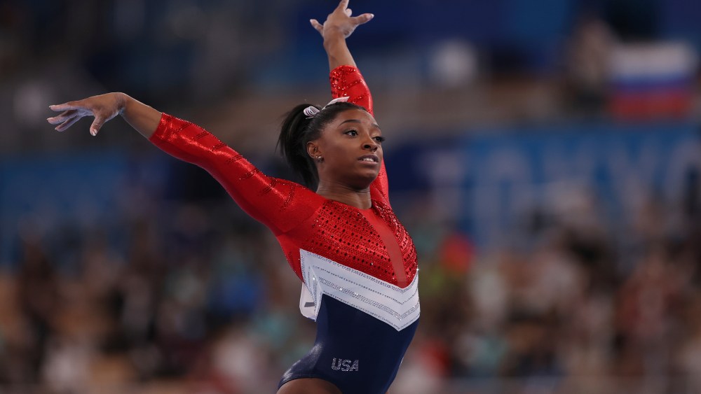 Simone Biles at the Tokyo Olympics 2021