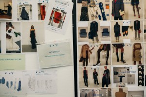 Backstage at Off-White Fall 2021