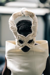 Backstage at Off-White Fall 2021