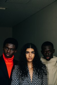 Backstage at Off-White Fall 2021