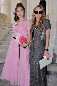 Front row at Chanel Couture Fall 2021