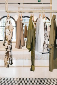 A look at the Burberry concept store opening in Knightsbridge.