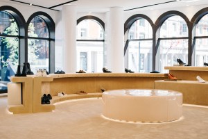 A look at the Burberry concept store opening in Knightsbridge.