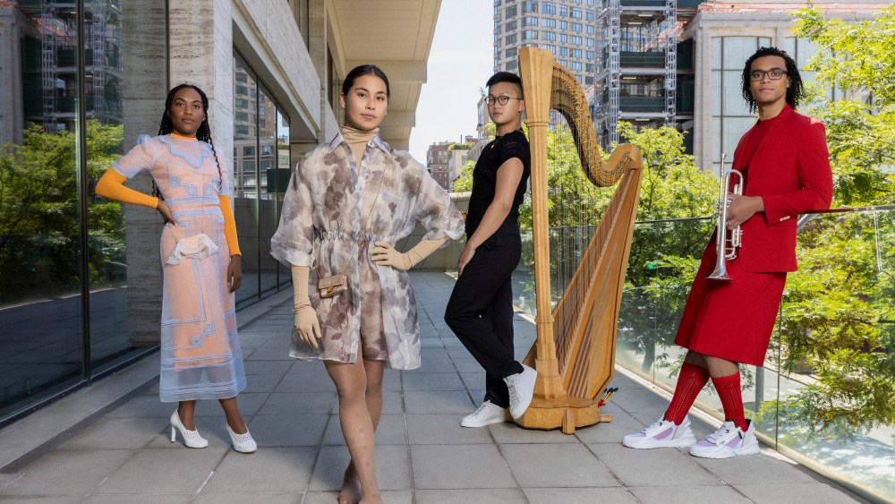 The recipients of the Fendi Vanguards Award
