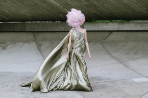 Backstage at Giambattista Valli Couture Fall 2021