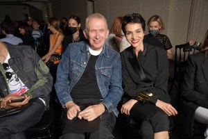 Front row at Jean Paul Gaultier Couture Fall 2021