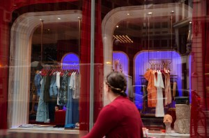 A look at Nordstrom’s anniversary sale in New York City.
