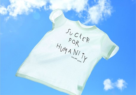 Outland Denim's "Sucker for Humanity" T-shirt