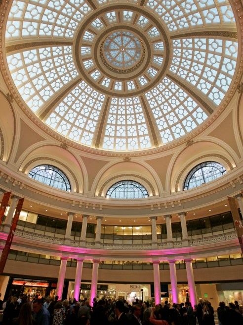 The mall REIT said foot traffic is up again at its shopping centers, and most are open, although some still have restrictions in place.