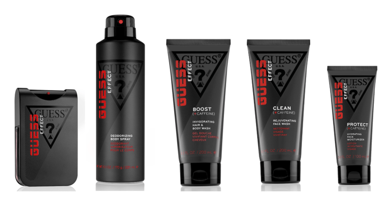 Guess is launching Effect, its first skin care range.