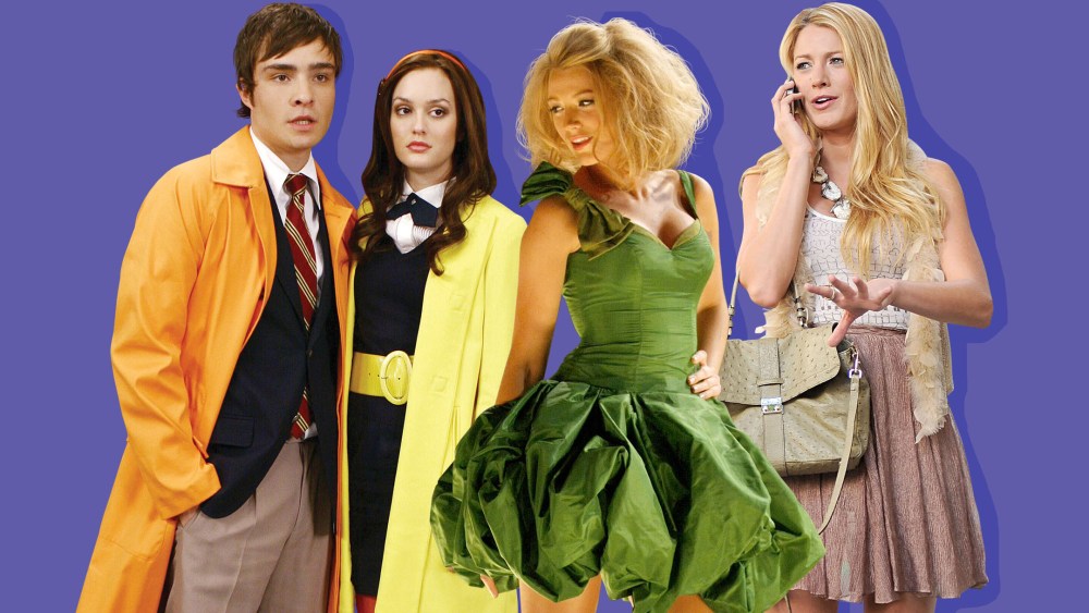 Chuck Bass, Blair Waldorf and Serena van der Woodsen