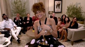 IMAGE DISTRIBUTED FOR THE TELEVISION ACADEMY - Zendaya accepts the Emmy for Outstanding Lead Actress in a Drama Series for "Euphoria" during the 72nd Emmy Awards telecast on Sunday, Sept. 20, 2020 at 8:00 PM EDT/5:00 PM PDT on ABC. (Invision for the Television Academy/AP Images)