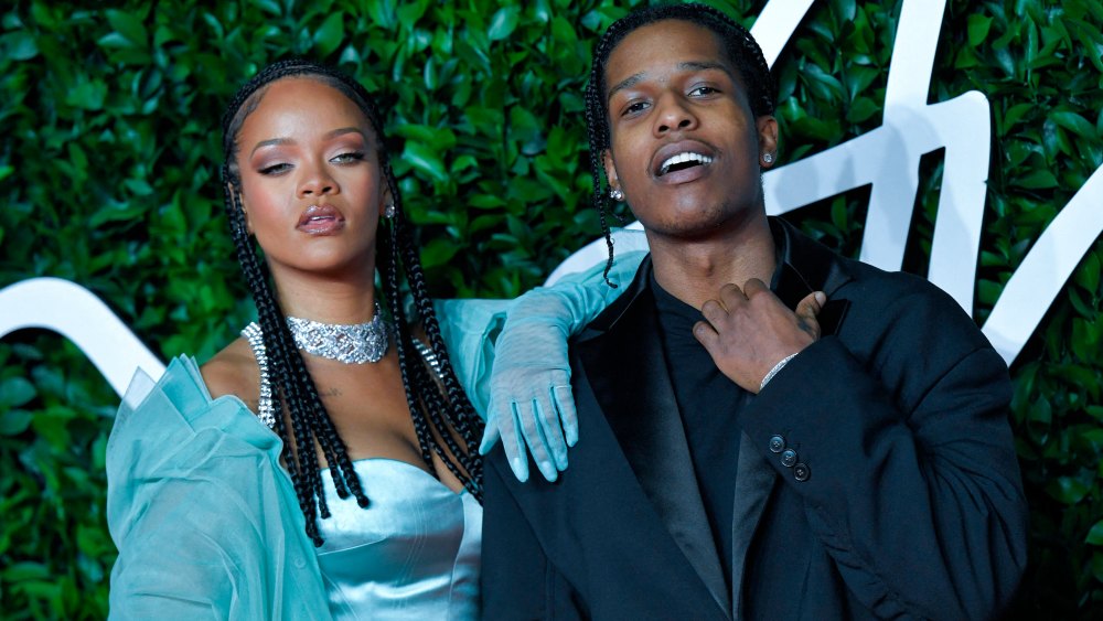 Rihanna and ASAP Rocky attending the Fashion Awards 2019 at the Royal Albert Hall in London
