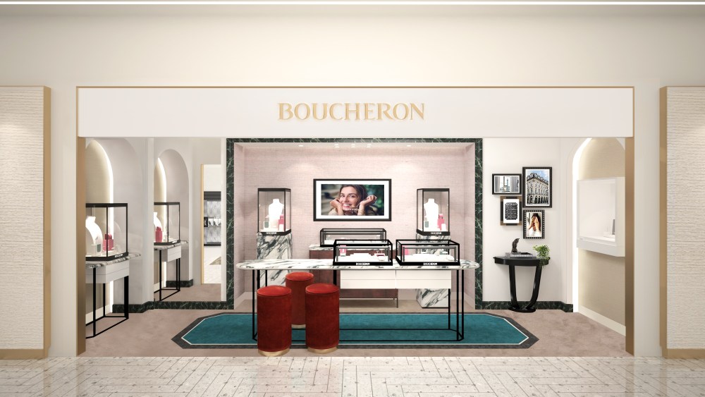 Boucheron Opens Saks Fifth Avenue Shops-in-shop in Boston, Bal Harbour
