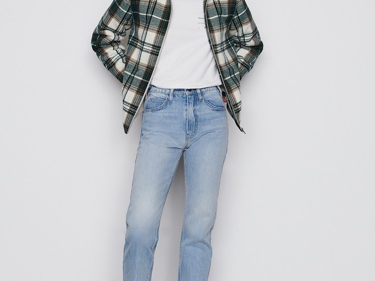Premium denim brand Frame and contemporary brand Museum of Peace & Quiet teamed on a collection of seven genderless styles for Fall.