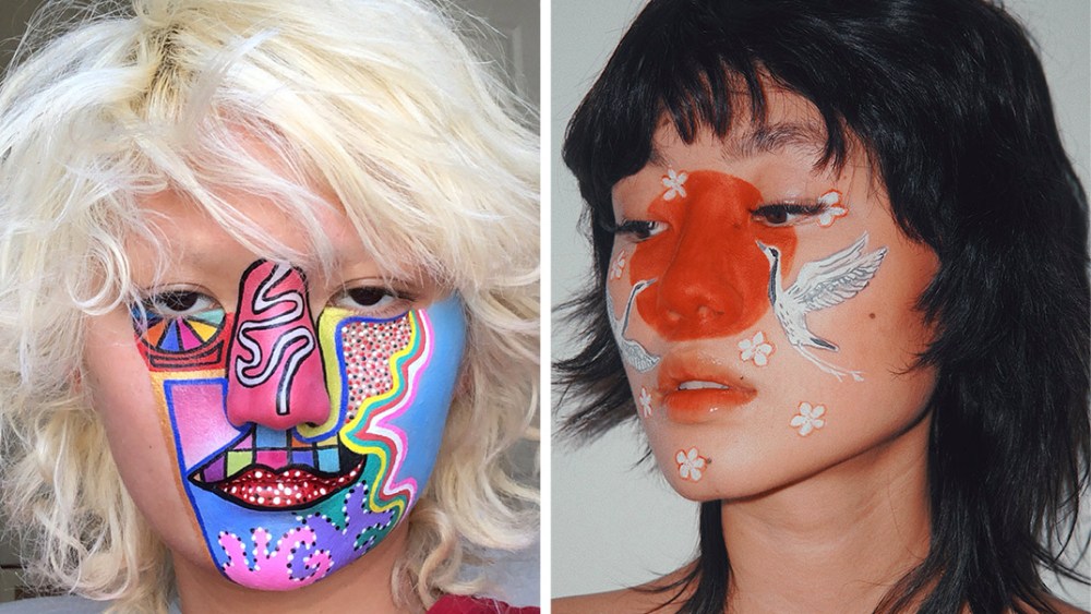 Left: Makeup by Madrona Redhawk Right: Makeup by Kicki Yang Zhang