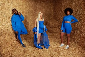 Looks from Beyonce's new collection Ivy Park Rodeo.