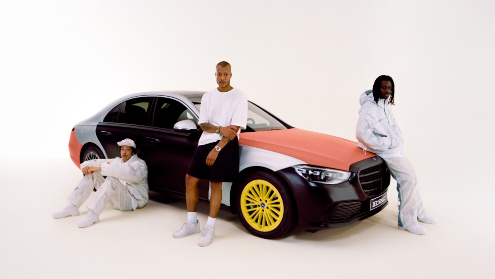 Mercedes Benz and Heron Preston 'Inspired by 40 years of Airbag' collaboration.