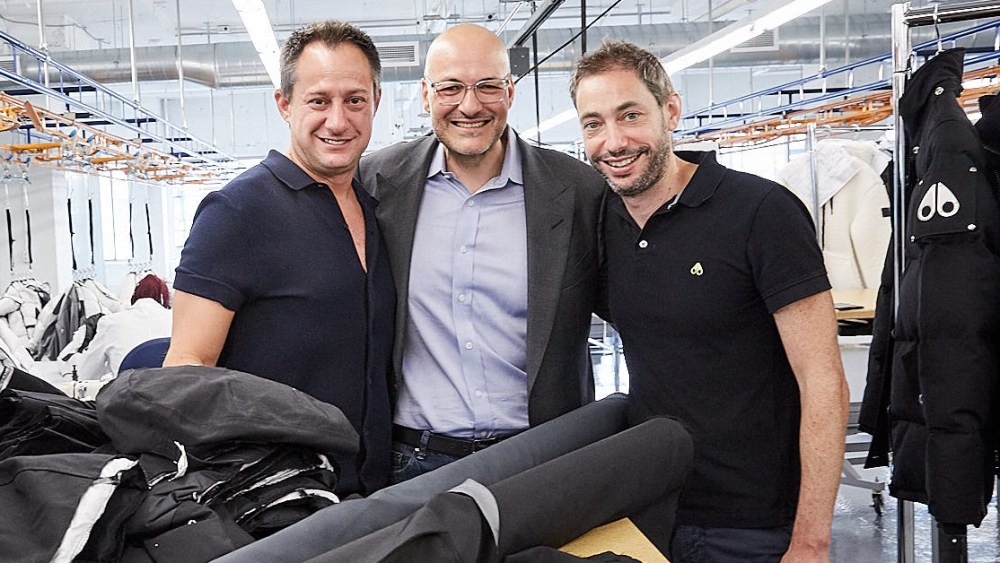 Noah Stern, Victor Luis and Ayal Twik of Moose Knuckles.