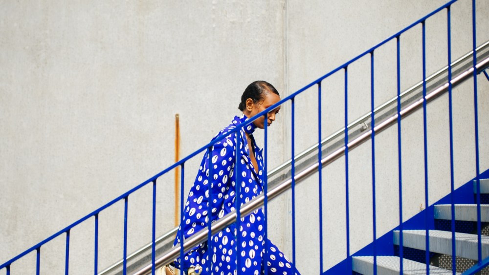 Street-style at Copenhagen Fashion Week.