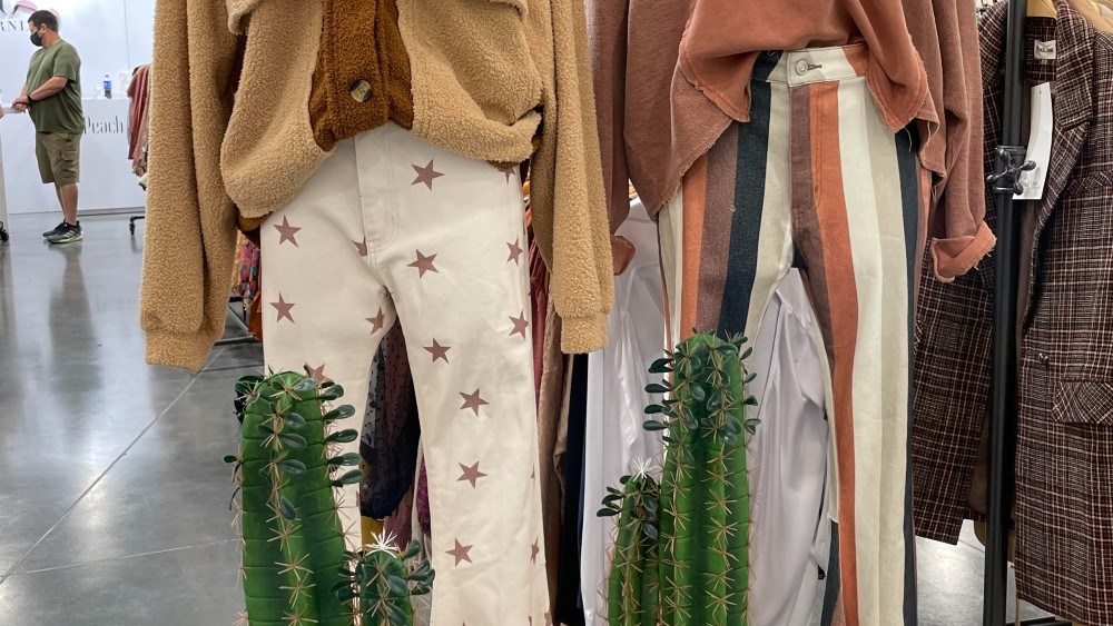 Fashion trends on display at the Project and Magic trade shows in Las Vegas week included collegiate chic, '70s styling and silky sets.