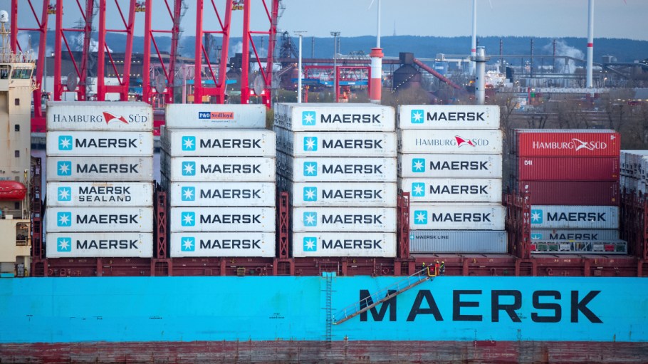 Maersk CEO Soren Skou, in an interview with CNN, said U.S. economic stimulus checks are driving demand and high ocean freight rates.