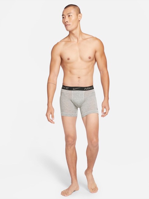 Nike has unveiled a men’s boxer brief that comprises at least 75 percent recycled polyester to reduce waste and carbon emissions.
