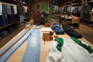 American Eagle opens new concept shop AE77 for premium jeans.