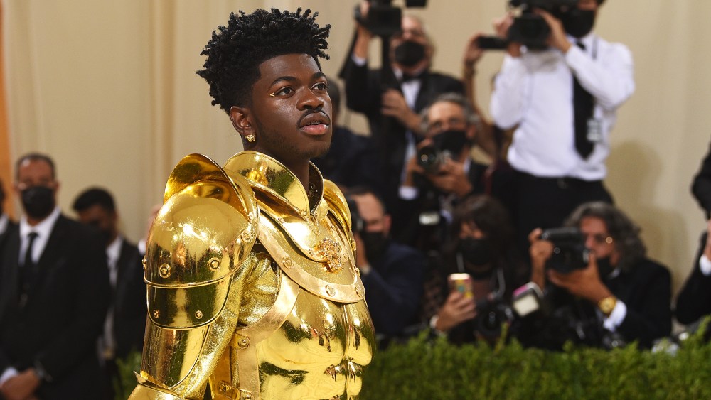 Lil Nas X attends The Metropolitan Museum of Art's Costume Institute benefit gala celebrating the opening of the "In America: A Lexicon of Fashion" exhibition on Monday, Sept. 13, 2021, in New York. (Photo by Evan Agostini/Invision/AP)