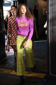 Backstage at Coach RTW Spring 2022