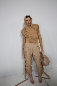 Backstage at Balmain RTW Spring 2022