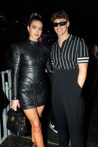 Front row at Balmain RTW Spring 2022