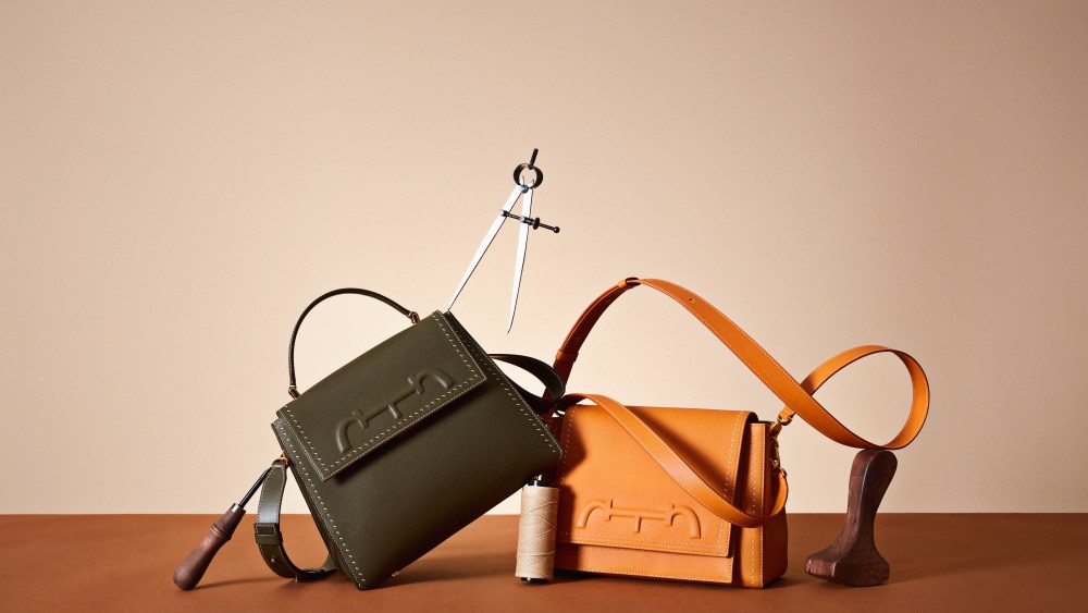 CH Carolina Herrera's Doma Insignia bag.