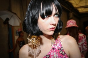 Backstage at Etro RTW Spring 2022