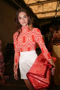 Backstage at Etro RTW Spring 2022