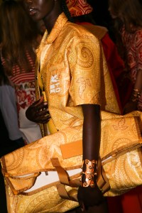 Backstage at Etro RTW Spring 2022