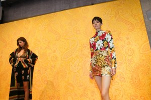 Backstage at Etro RTW Spring 2022
