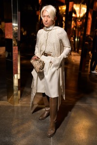 Backstage at Fendi RTW Spring 2022