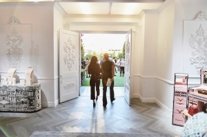 Atmosphere at  the Louis Vuitton cocktail reception at Goya Studios in Hollywood, California on September 8, 2021.