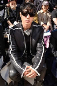 Front row at Rick Owens RTW Spring 2022