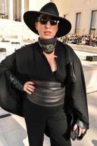 Front row at Rick Owens RTW Spring 2022