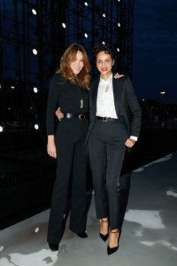 Front row at Saint Laurent RTW Spring 2022