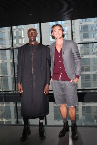 Lee Pace in the front row at Thom Browne RTW Spring 2020